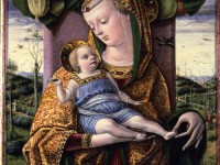 "Madonna col bambino" di Carlo Crivelli
