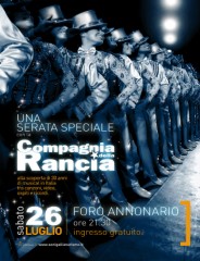 Serata speciale con la Compagnia della Rancia