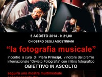 locandina "la fotografia musicale" - Corinaldo Jazz