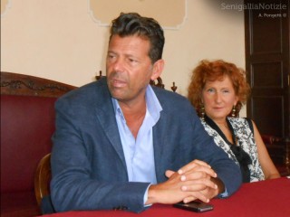 Maurizio Mangialardi e Francesca Michela Paci