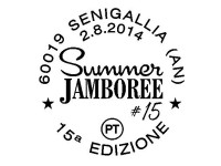 L'annullo filatelico speciale per il Summer Jamboree di Senigallia edizione 2014