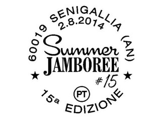 L'annullo filatelico speciale per il Summer Jamboree di Senigallia edizione 2014
