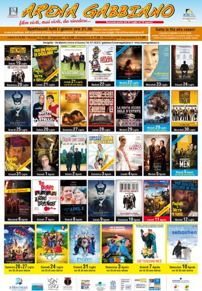 manifesto Arena Gabbiano - 2° parte