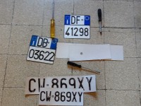 Parte del materiale sequestrato dai Carabinieri dopo un furto a Senigallia