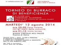 Burraco per la Comunità Alloggio di Senigallia