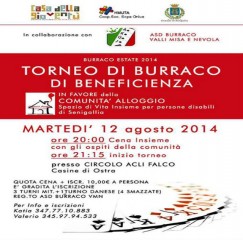 Burraco per la Comunità Alloggio di Senigallia