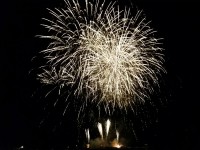 Fuochi d'artificio sul mare di Senigallia