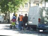 'Parcheggiatori' in azione