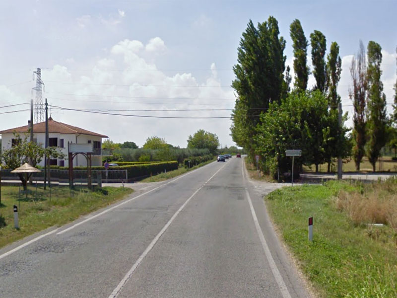 Strada Provinciale Corinaldese a Borgo Catena