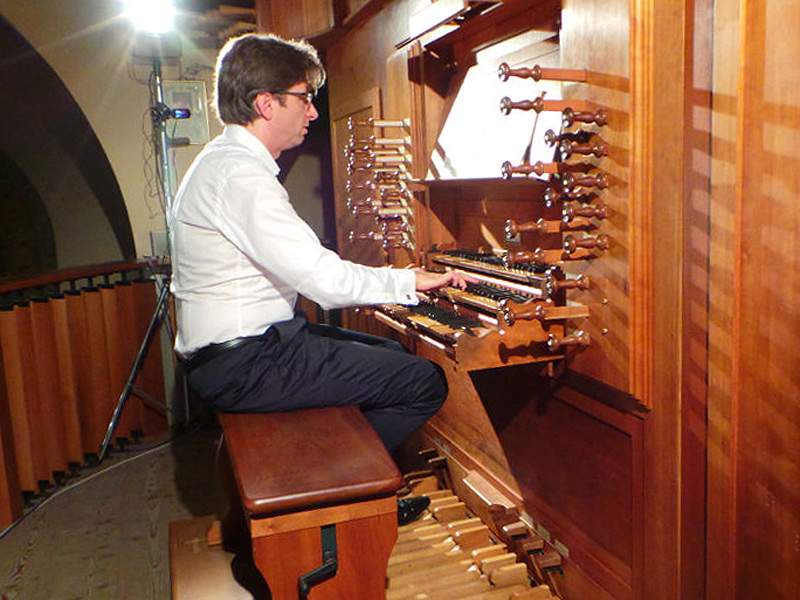 Jean Christophe Geiser a Senigallia per il Festival Organistico Internazionale 2014