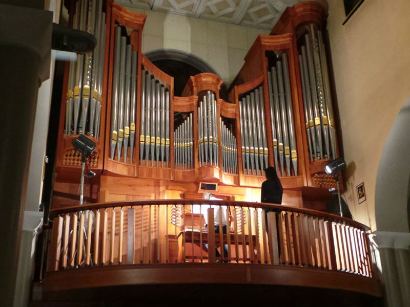 Concerto all'organo nella chiesa del Portone di Senigallia per il Festival Organistico Internazionale