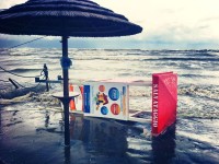 Torrette abbattute dal maltempo a Senigallia