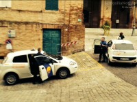 Security ad Ostra dopo il furto presso BancaMarche