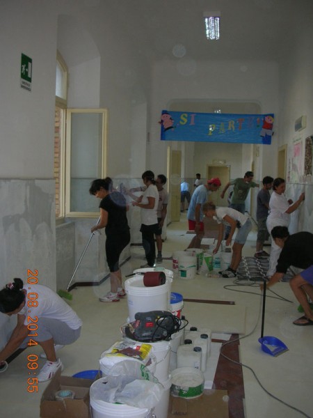 iniziativa "Coloriamo la scuola" - Castelleone