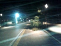 Danni sul lungomare Dante Alighieri, a Senigallia