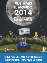 Locandina di Puliamo il mondo 2014