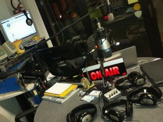 Lo studio di Radio Monk