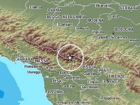 La mappa del terremoto tra Toscana ed Emilia del 7 settembre 2014