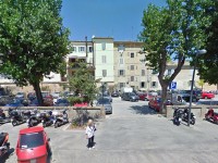 Il parcheggio di viale Leopardi, a Senigallia