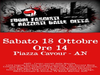 Arvultura manifesta contro Forza Nuova