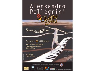 Alessandro Pellegini e Quattro Cani in concerto a Senigallia