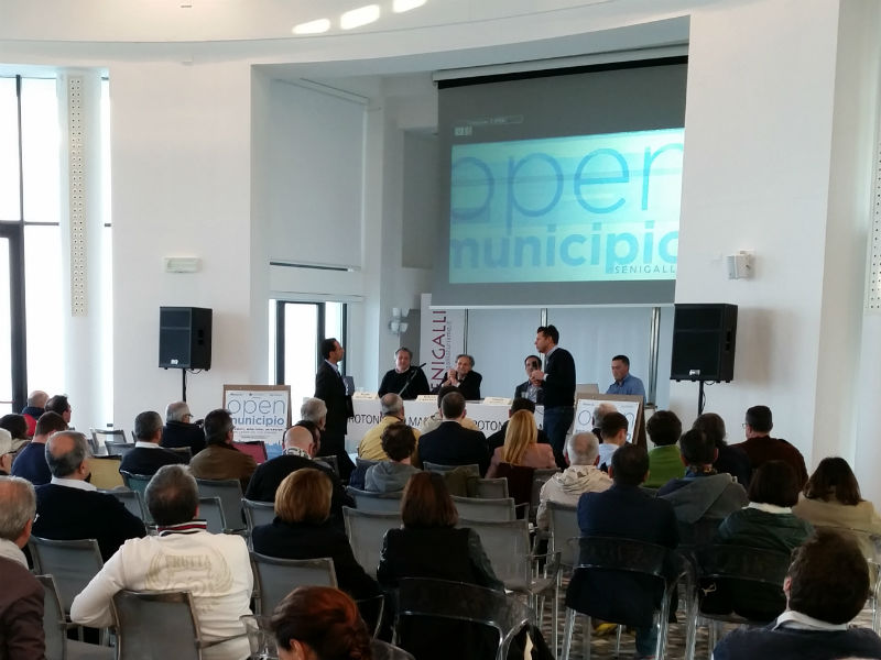 Presentazione OpenMunicipio a Senigallia: intervento di Mangialardi