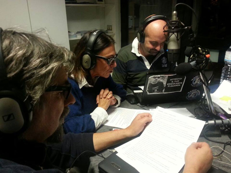 Barucca, Riginelli, Tranquilli, tre voci di Radio Monk