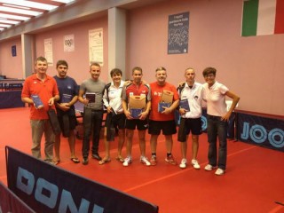 Regionale tennistavolo, premiazione