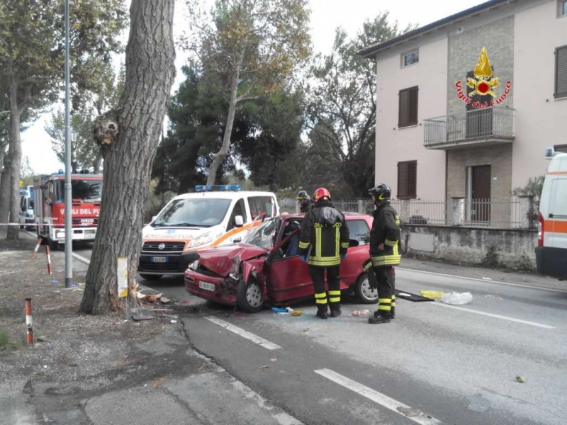 Incidente stradale a Falconara