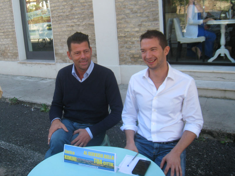 Enrico Rimini con Maurizio Mangialardi