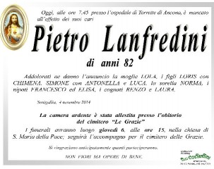Manifesto Pietro Lanfredini