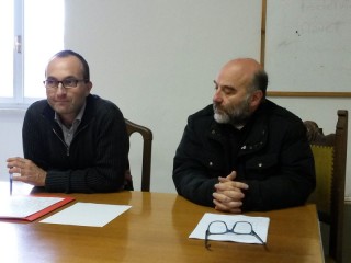 Giovanni Bomprezzi e don Paolo Gasperini