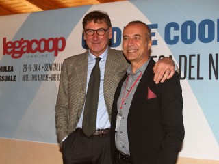 Mauro Lusetti e Franco Alleruzzo - Legacoop