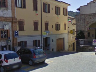 La caserma dei Carabinieri di Arcevia in via Brunamonti