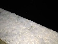 La prima neve su Senigallia 