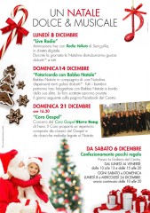 Locandina del centro commerciale Il Maestrale per le animazioni per il Natale 2014