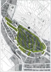 cartina attività economica centro storico di Ostra Vetere