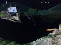 muro crollato campo sportivo Ostra - Foto 2