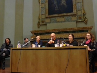 La squadra di Nuova Senigallia, da sinistra : Viviana Brunetti, Enrico Formica, Catia Papa, Marcello Liverani, Silvia Tomassoni, Barbara Bolletta