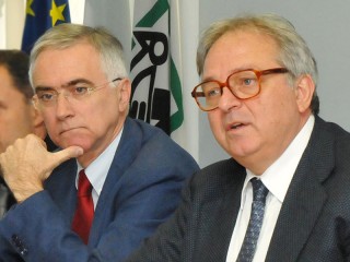 Antonio Canzian e Gian Mario Spacca