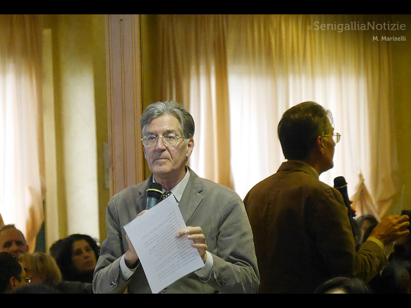 Camillo Nardini alla cerimonia finale a Senigallia del premio letterario nazionale Patrizia Brunetti