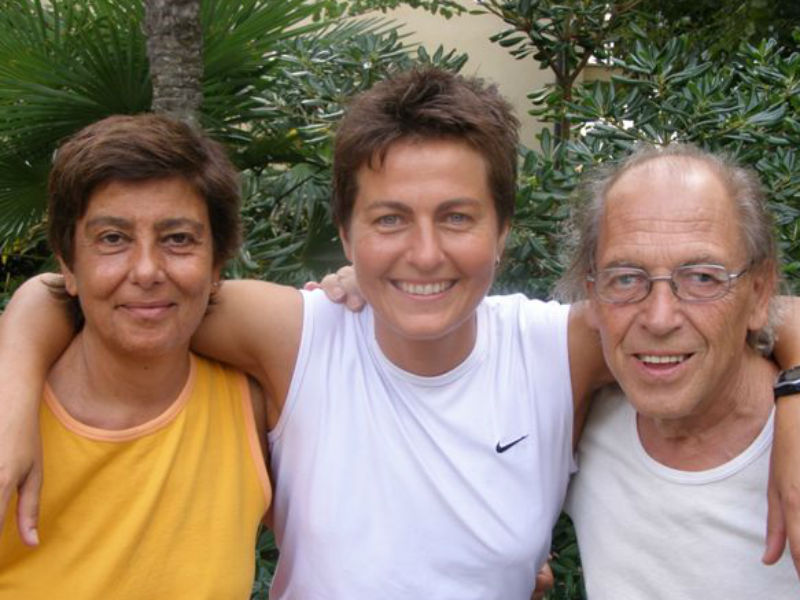 Emanuela Audisio, a sinistra di Sabrina Moretti ed Enzo Pettinelli