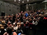 Pubblico al Teatro La Fenice per Gabriele Cirilli