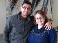 Tiziana Angioletti con Maurizio Perini