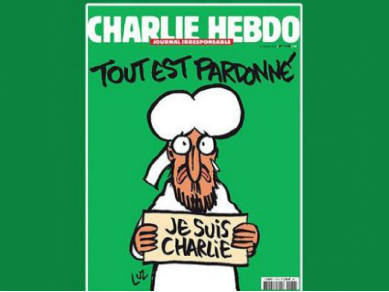 Charlie Hebdo, nuova copertina
