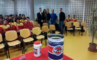 Donazione all'IIS Padovano dopo l'alluvione