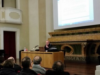 Roberto Mancini presenta la relazione sull'alluvione del 3 maggio 2014