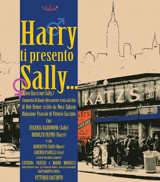 Locandina dello spettacolo Harry ti presento Sally