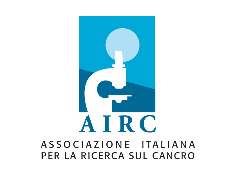 Logo dell'Associazione Italiana per la Ricerca sul Cancro - AIRC