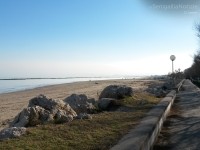 La spiaggia al Cesano di Senigallia